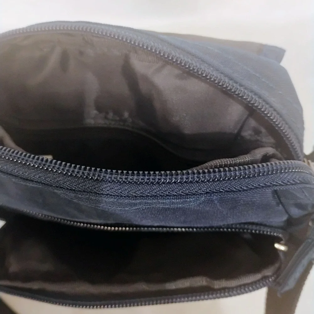 Princess Cruises Navy Blue Nylon Crossbody Travel Bag Utility Pouch Nautical W